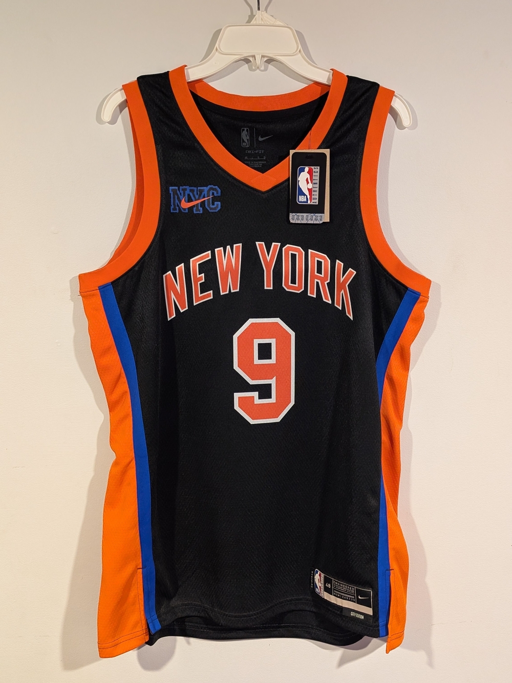 New York Knicks RJ Barrett City Edition Jersey (Men's Large)